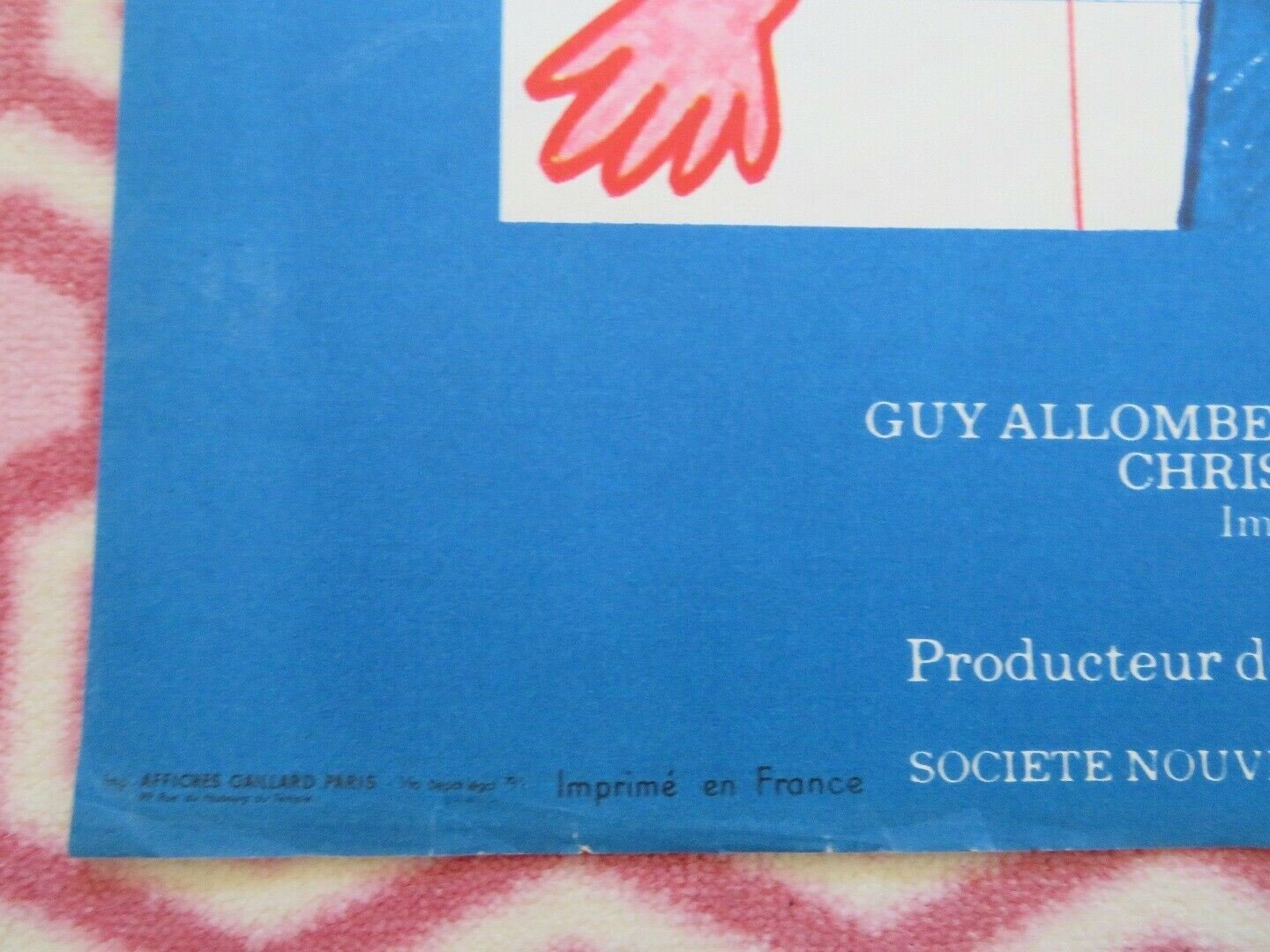 LE PETIT BOUGNAT FRENCH MOYENNE (31.5"x 23") POSTER VINCENZO SARTINI 1970 Movie posters