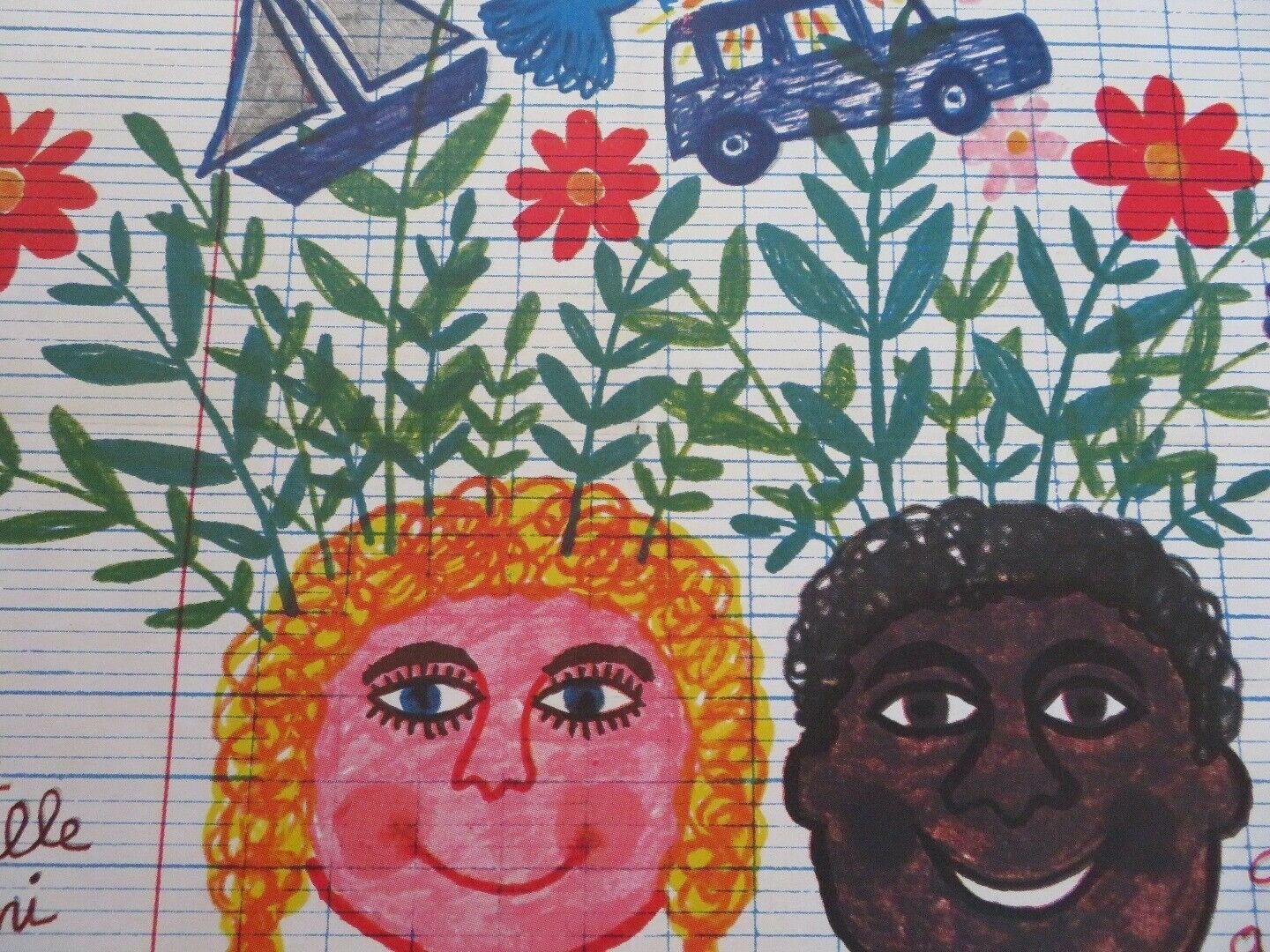 LE PETIT BOUGNAT FRENCH MOYENNE (31.5"x 23") POSTER VINCENZO SARTINI 1970 Movie posters