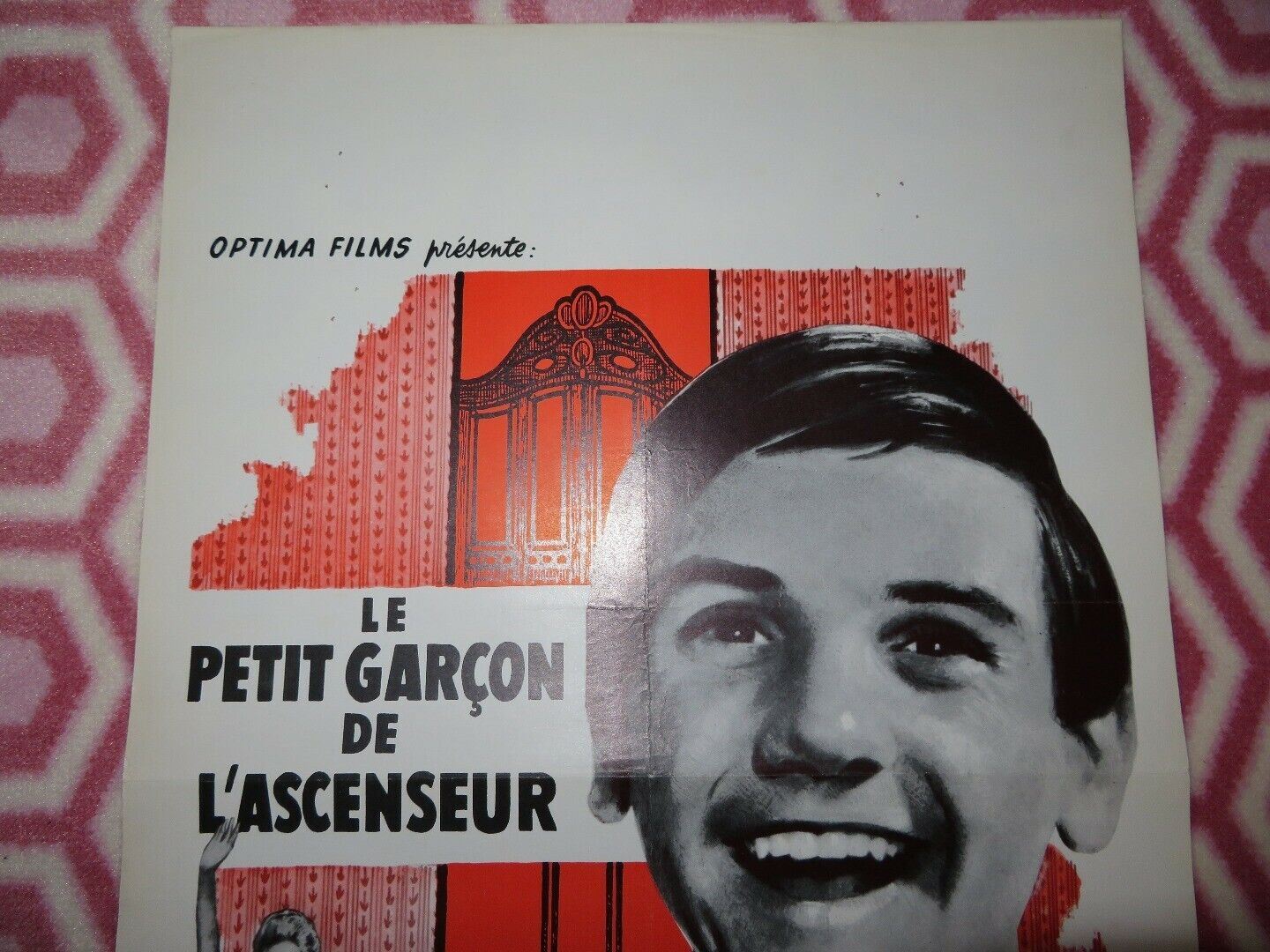 LE PETIT GARCON DE L'ASCENSEUR BELGIUM (21.5"x 14") POSTER ALAIN DEKOCK 1962 Movie posters