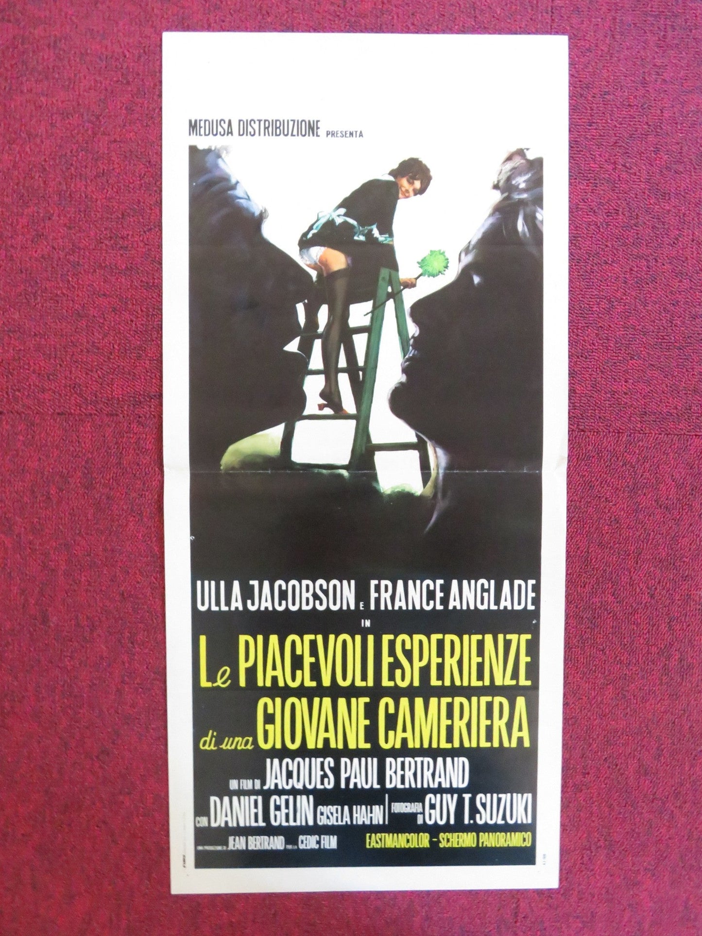 LE PIACEVOLI ESPERIENZE DI UNA GIOVANE CAMERIERA ITALIAN LOCANDINA POSTER 1970 Rendezvous Cinema Movie posters