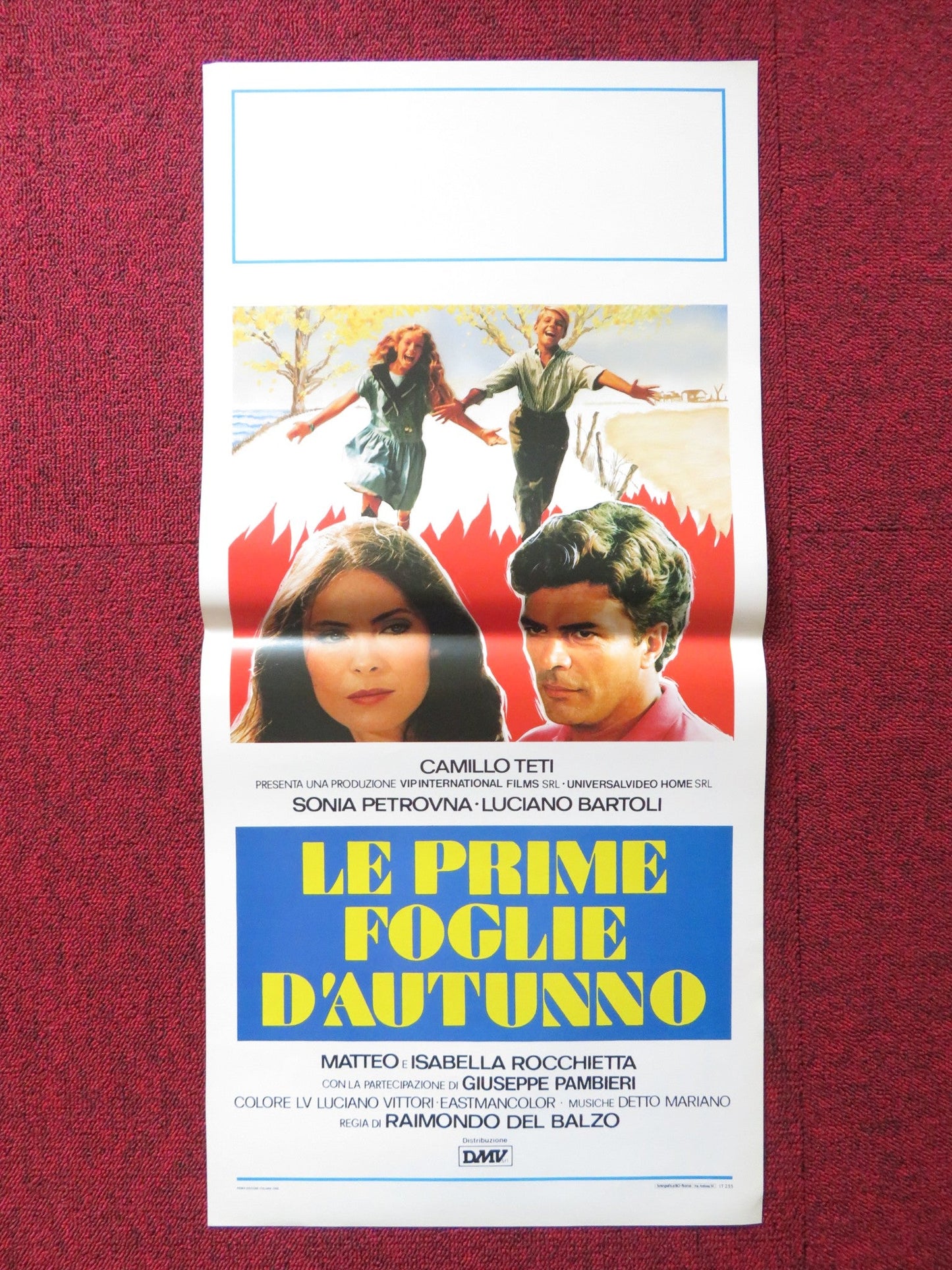 LE PRIME FOGLIE D'AUTUNNO ITALIAN LOCANDINA POSTER SONIA PETROVNA 1988 Rendezvous Cinema Movie posters