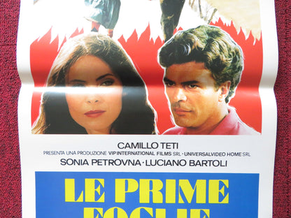 LE PRIME FOGLIE D'AUTUNNO ITALIAN LOCANDINA POSTER SONIA PETROVNA 1988 Rendezvous Cinema Movie posters