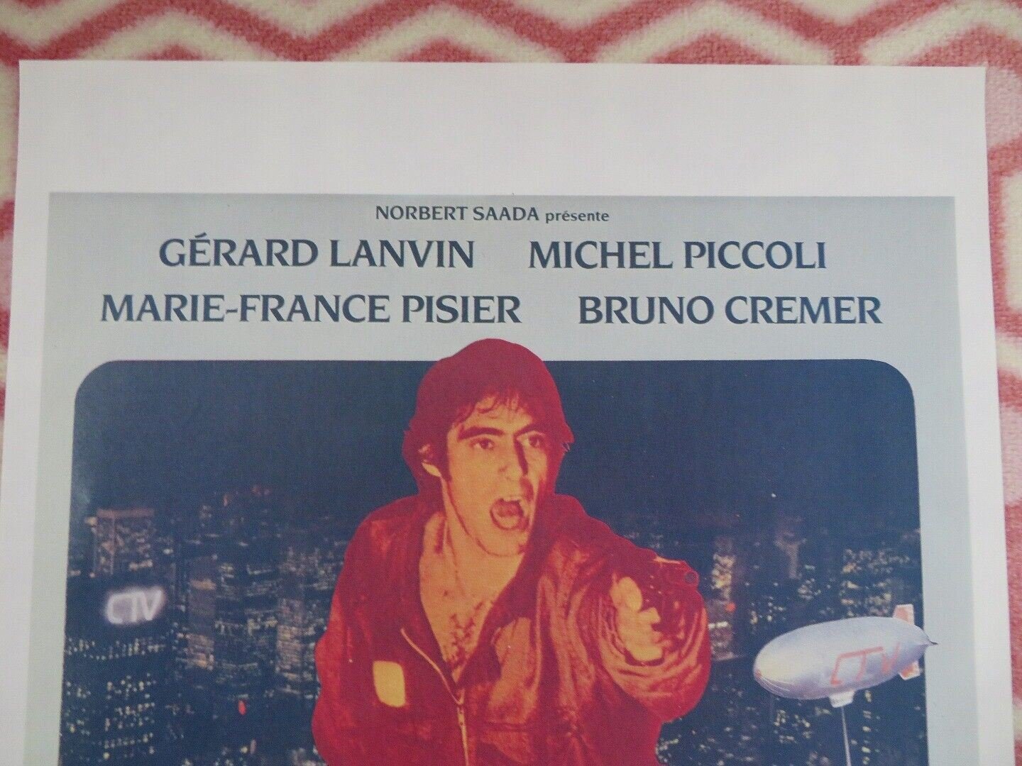 LE PRIX DU DANGER / The Prize of Peril BELGIUM POSTER MICHEL PICCOLI 1983 Movie posters