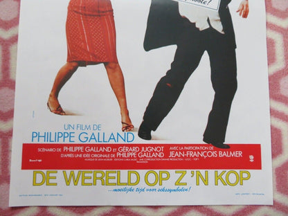 LE QUART D'HEURE AMERICAIN BELGIUM (21"x14") POSTER ANEMONE GERARD JUGNOT 1982 Movie posters