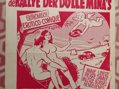 LE RALLYE DES VALSEUSES /Sex Rally BELGIUM (19.5"x 16.5") POSTER ANNIE LIBERT - Rendezvous Cinema