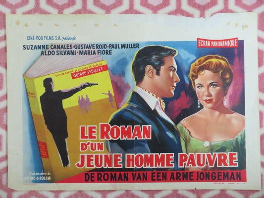 LE ROMAN D'UN JENE HOMME PAUVRE BELGIUM (14.5"x 20.5") POSTER 1942 Movie posters