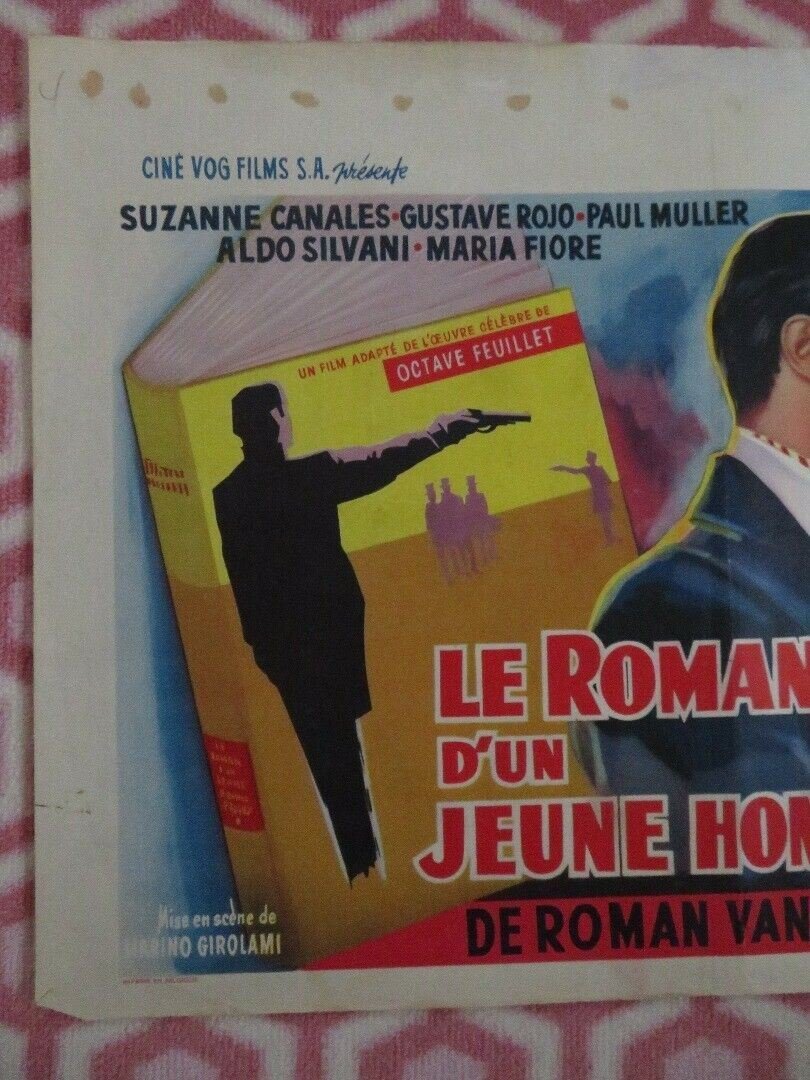 LE ROMAN D'UN JENE HOMME PAUVRE BELGIUM (14.5"x 20.5") POSTER 1942 Movie posters