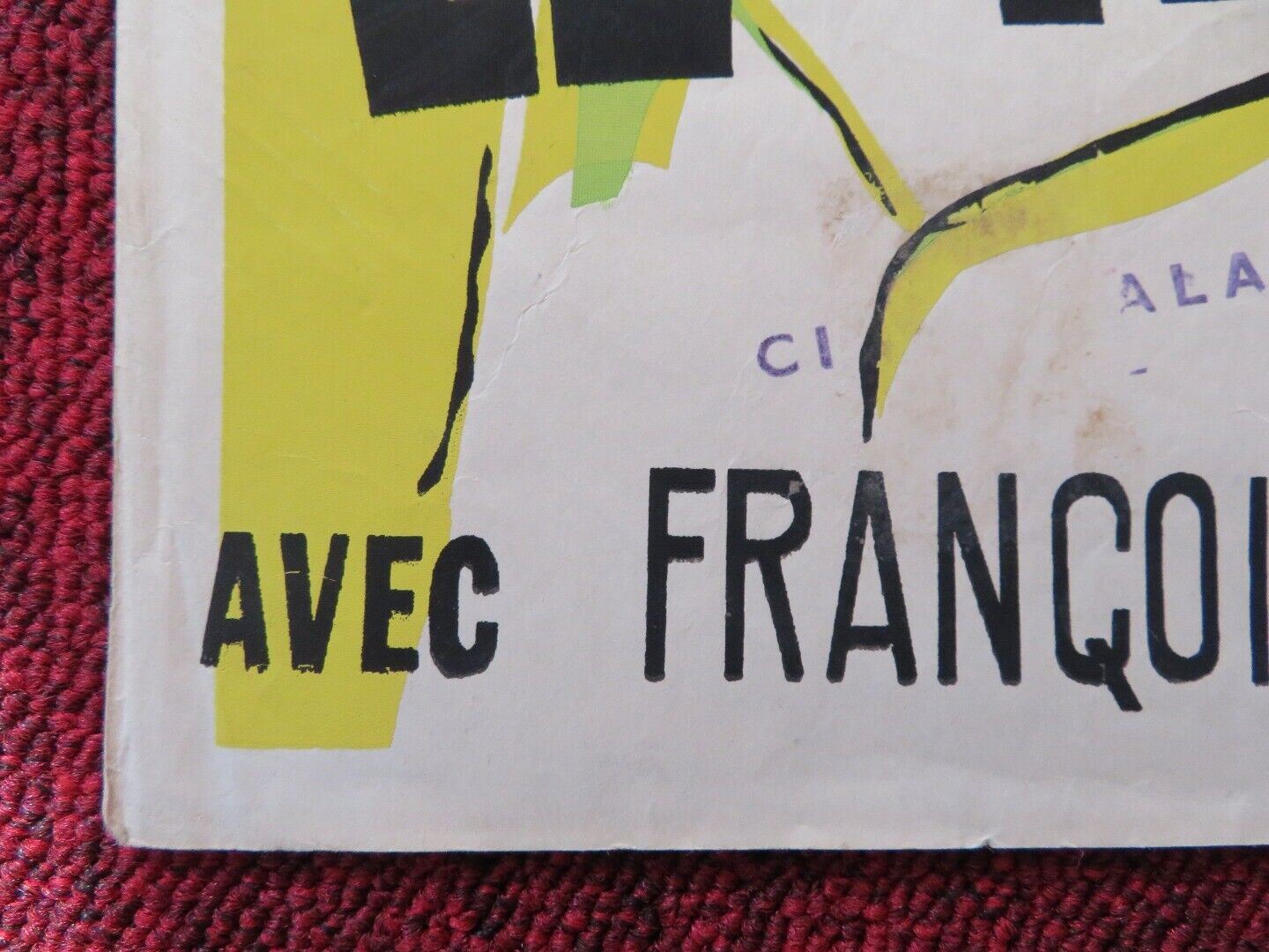 LE ROSIER DE ME HUSSON/ HE FRENCH (14.5" x 22") POSTER FRANÇOISE ROSAY 1932 Movie posters