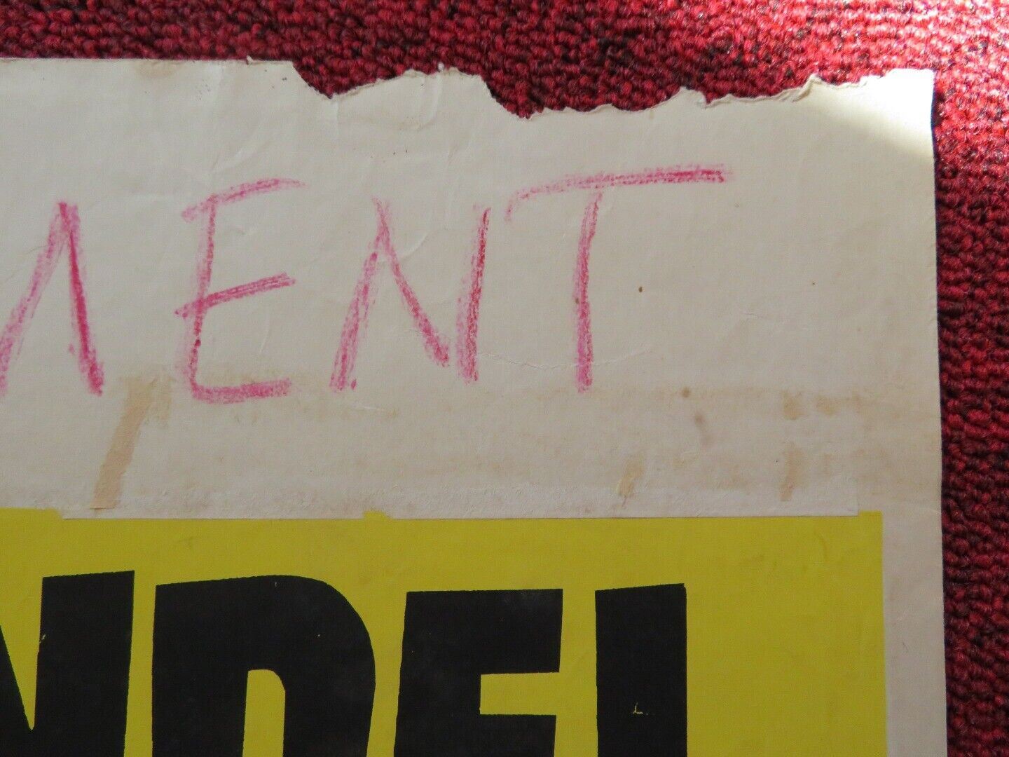 LE ROSIER DE ME HUSSON/ HE FRENCH (14.5" x 22") POSTER FRANÇOISE ROSAY 1932 Movie posters