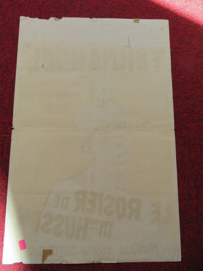 LE ROSIER DE ME HUSSON/ HE FRENCH (14.5" x 22") POSTER FRANÇOISE ROSAY 1932 Movie posters
