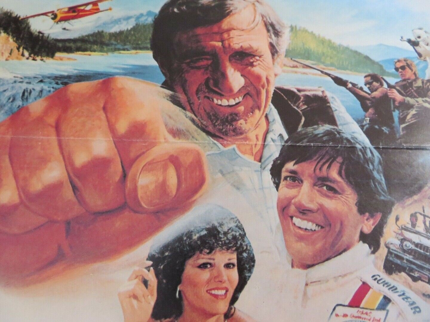 LE RUFFIAN BELGIUM (22"x 14") POSTER LINO VENTURA BERNARD GIRAUDEAU 1983 - Rendezvous Cinema