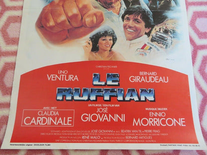 LE RUFFIAN BELGIUM (22"x 14") POSTER LINO VENTURA BERNARD GIRAUDEAU 1983 - Rendezvous Cinema