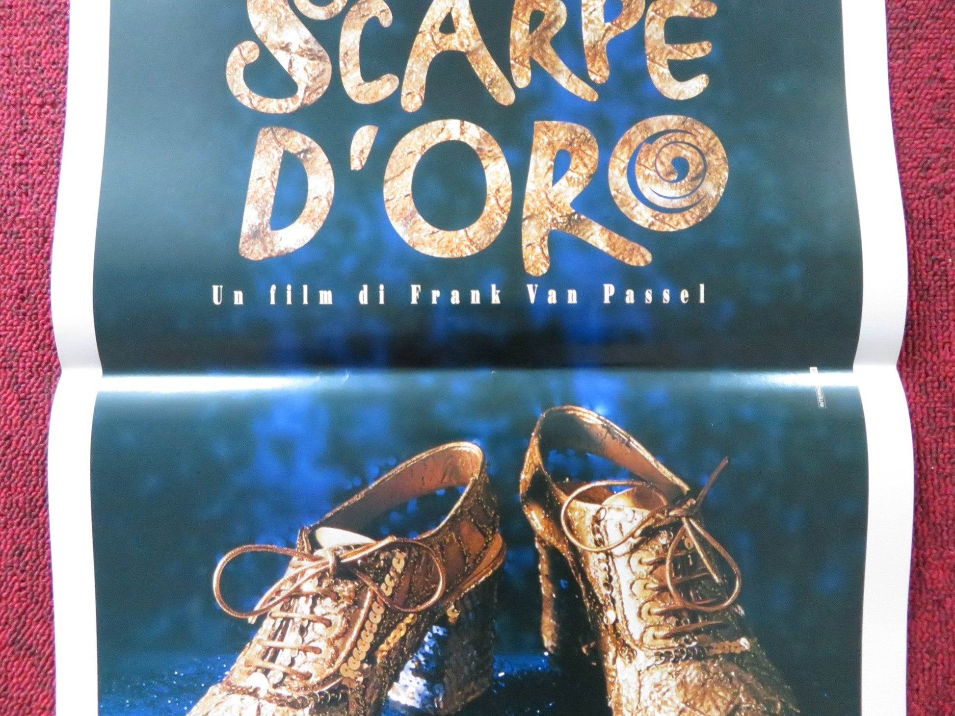 LE SCARPE D'ORO ITALIAN LOCANDINA POSTER ANTJE DE BOECK FRANK VEREUYSSEN 1996 Rendezvous Cinema Movie posters