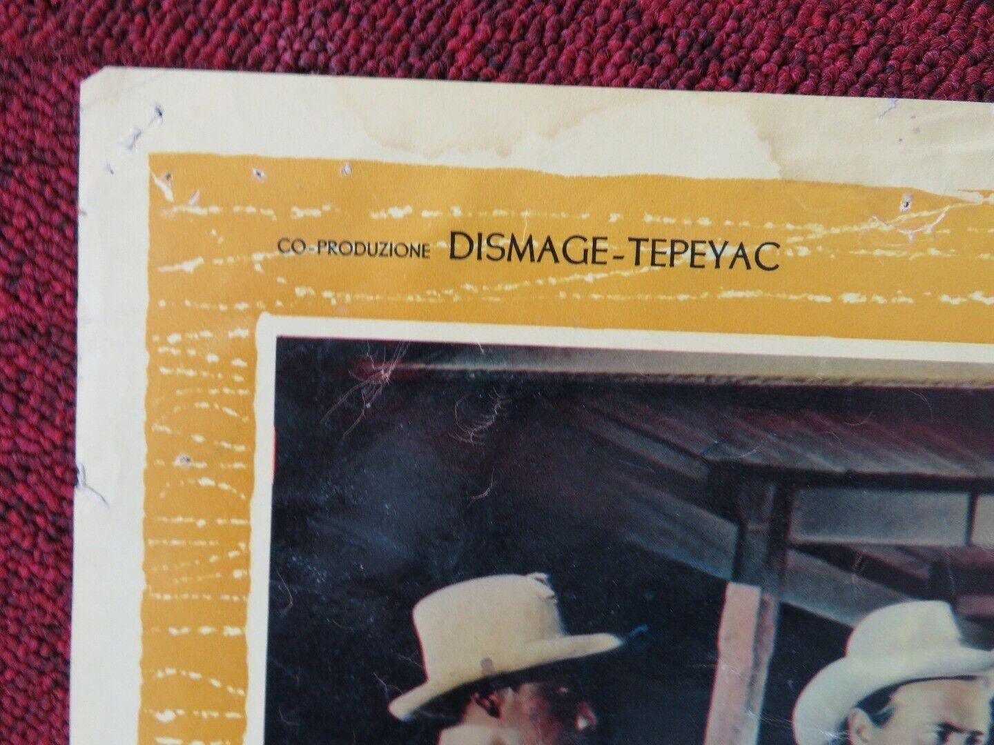 LE SELVA DEI DANNATI / DEATH IN THE GARDEN - A ITALIAN FOTOBUSTA POSTER 1956 Movie posters