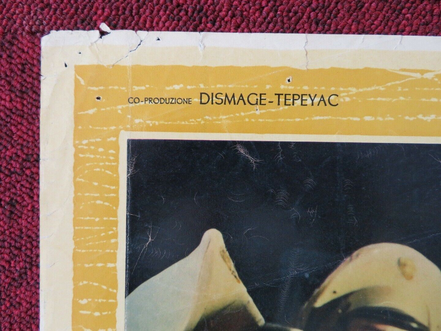 LE SELVA DEI DANNATI / DEATH IN THE GARDEN - B ITALIAN FOTOBUSTA POSTER 1956 Movie posters