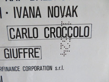 LE SEMINARISTE ITALIAN LOCANDINA POSTER GABRIELE DI GIULIO DANIELA DORIA 1976 Rendezvous Cinema Movie posters