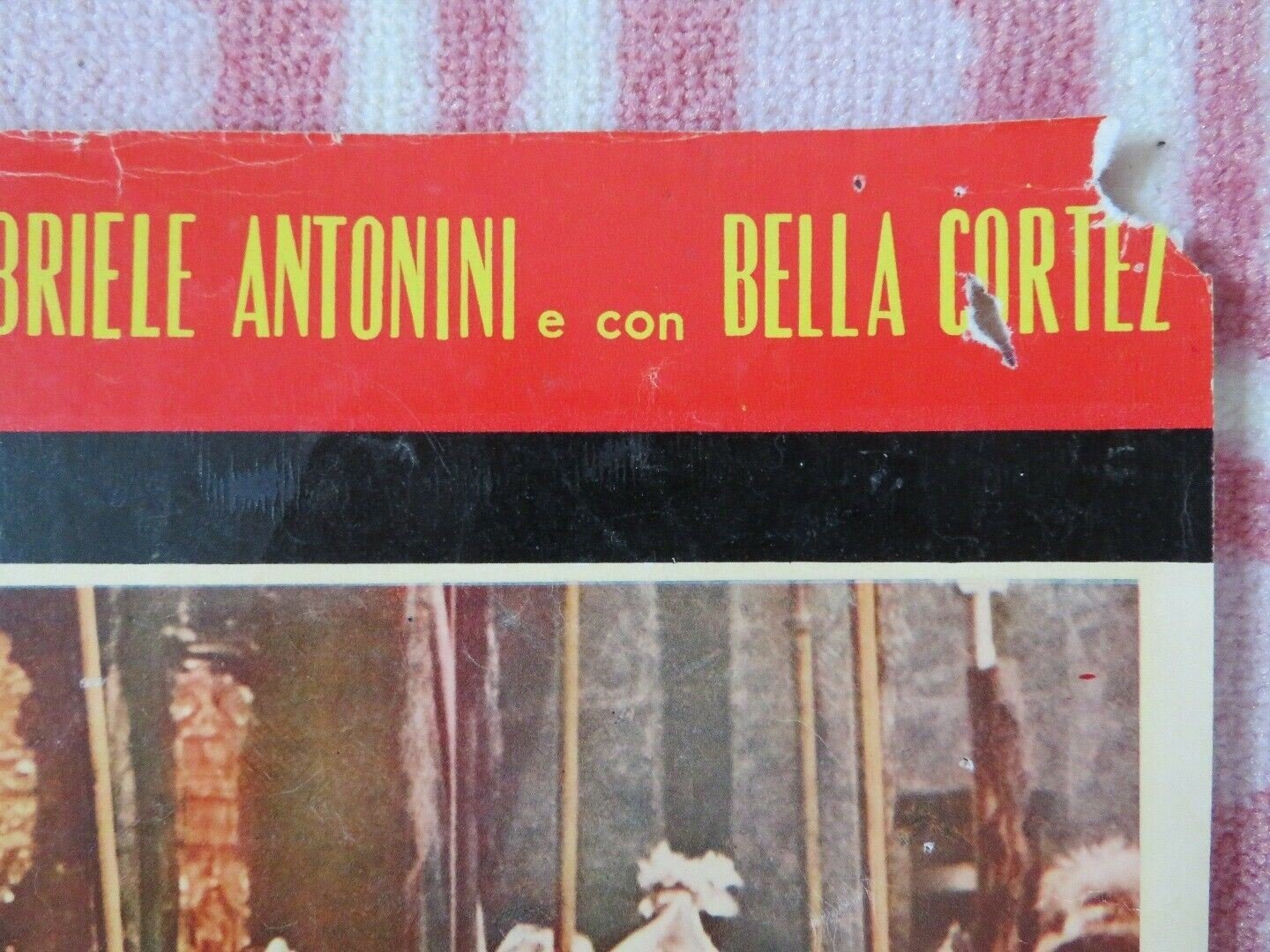 LE SETTE SFIDE/ The Seven Revenges - B ITALIAN PHOTOBUSTA POSTER ED FURY 1961 Movie posters