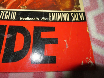 LE SETTE SFIDE/ The Seven Revenges - B ITALIAN PHOTOBUSTA POSTER ED FURY 1961 Movie posters