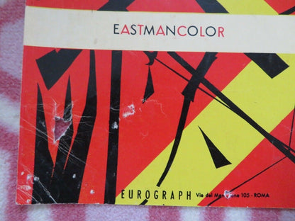 LE SETTE SFIDE/ The Seven Revenges - B ITALIAN PHOTOBUSTA POSTER ED FURY 1961 Movie posters