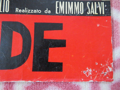 LE SETTE SFIDE/ The Seven Revenges - C ITALIAN PHOTOBUSTA POSTER ED FURY 1961 Movie posters