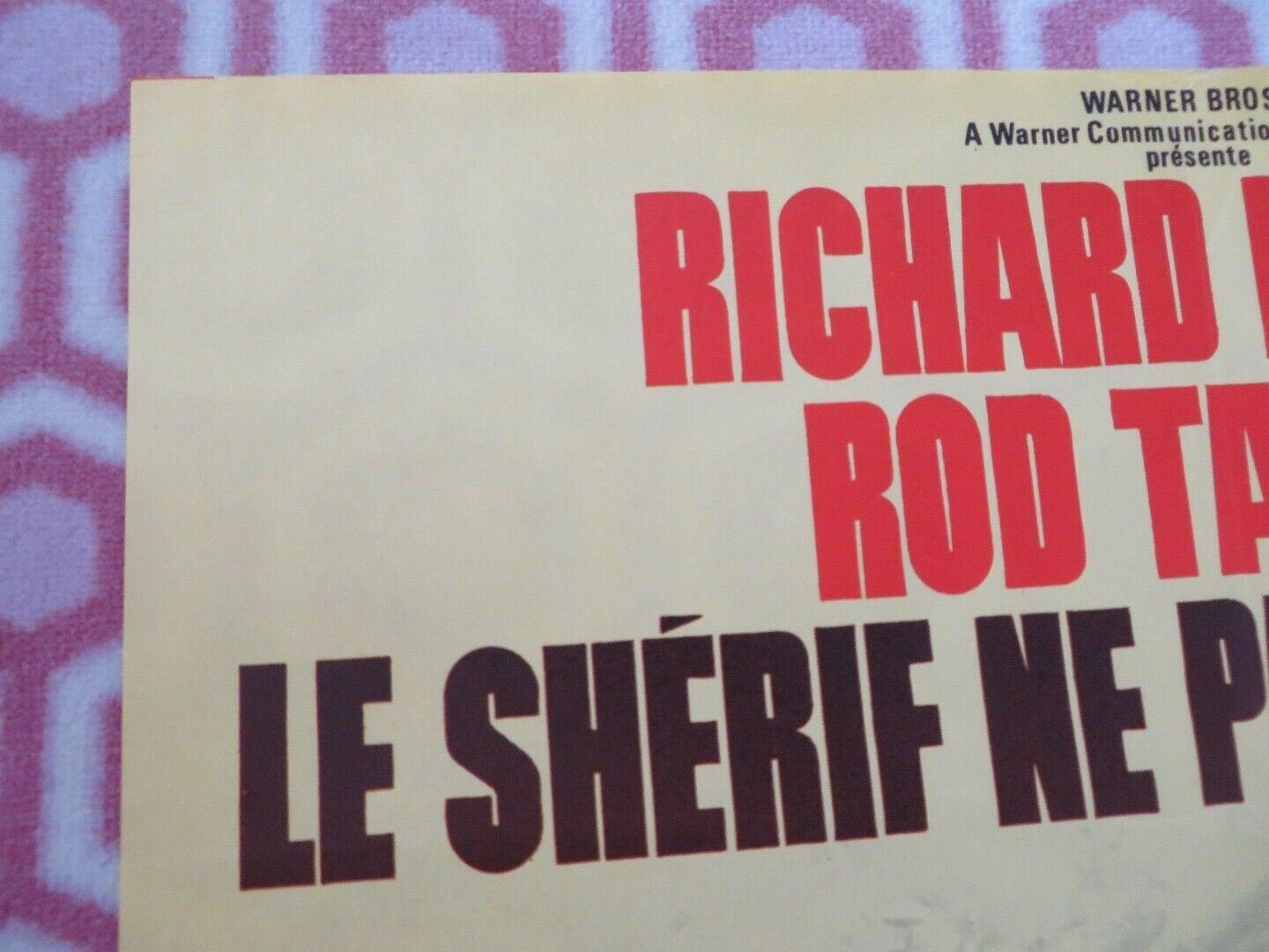 LE SHERIF NE PARDONNE PAS / The Deadly Trackers FRENCH MOYENNE(31"x22.5")POSTER - Rendezvous Cinema