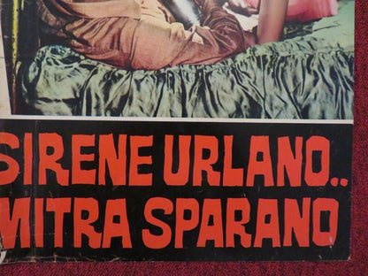 LE SIRENE URLANO I MITRA SPARANO / A SWELLED HEAD ITALIAN FOTOBUSTA POSTER 1962 Movie posters