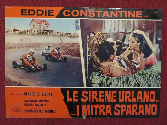 LE SIRENE URLANO I MITRA SPARANO / A SWELLED HEAD ITALIAN FOTOBUSTA POSTER 1962 Movie posters