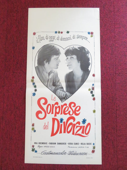 LE SORPRESE DEL DIVORZIO ITALIAN LOCANDINA POSTER MIA OREMOVIC F. SAVAGOCIE 1968 Rendezvous Cinema Movie posters