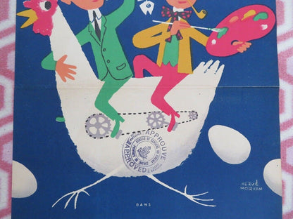 LE TEMPS DES OEUFS DURS FRENCH (23"x 15") POSTER FERNAND GRAVEY DARRY COWL 1958 Movie posters