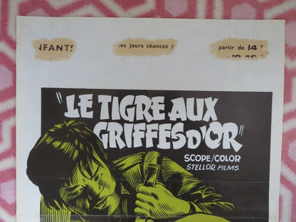 LE TIGRE AUX GRIFFESD'OR/ Da mi tan BELGIUM (21"x14") POSTER CHARLIE CHIN - Rendezvous Cinema