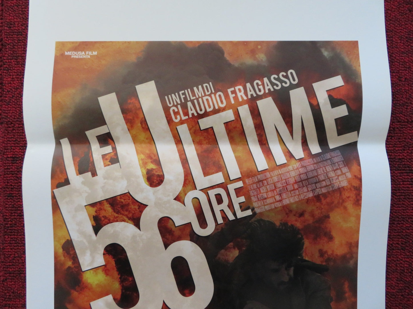 LE ULTIME 56 ORE ITALIAN LOCANDINA POSTER CLAUDIO FRAGASSO BARBORA BOBULOVA 2010 Rendezvous Cinema Movie posters
