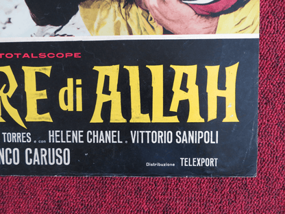 LE VERDI BANDIERE DI ALLAH ITALIAN FOTOBUSTA POSTER JOSE SUAREZ L.CRISTAL 1963 Rendezvous Cinema Movie posters