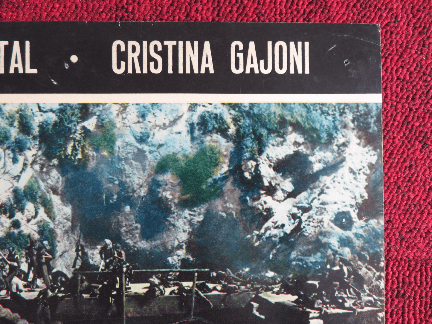 LE VERDI BANDIERE DI ALLAH ITALIAN FOTOBUSTA POSTER JOSE SUAREZ L.CRISTAL 1963 Rendezvous Cinema Movie posters