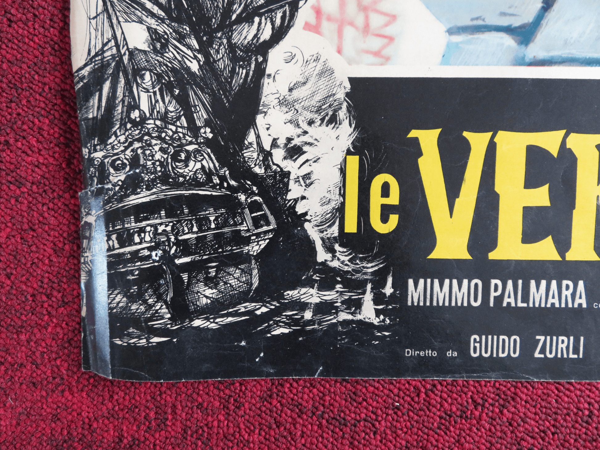 LE VERDI BANDIERE DI ALLAH ITALIAN FOTOBUSTA POSTER JOSE SUAREZ L.CRISTAL 1963 Rendezvous Cinema Movie posters