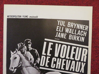 LE VOLEUR DE CHEVAUX / ROMACE OF A HORSE THIEF BELGIUM (21"x14") POSTER 1971 - Rendezvous Cinema