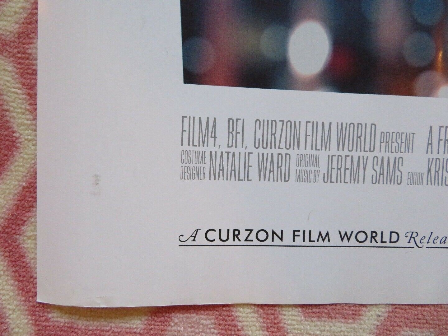 LE WEEK - END QUAD (30"x 40") ROLLED POSTER JIM BROADBENT LINDSAY DUCAN 2013 Rendezvous Cinema Movie posters