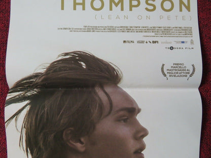 LEAN ON PETE ITALIAN LOCANDINA (26.5"x12.5") POSTER CHARLEY PLUMMER 2017 - Rendezvous Cinema