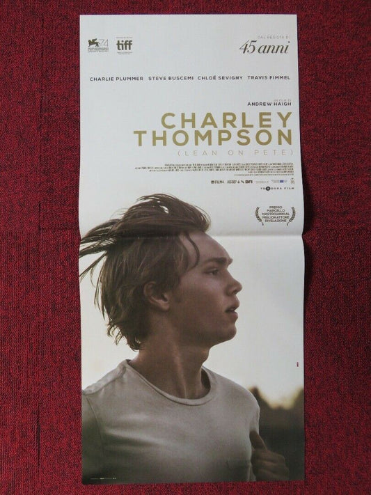 LEAN ON PETE ITALIAN LOCANDINA (26.5"x12.5") POSTER CHARLEY PLUMMER 2017 - Rendezvous Cinema