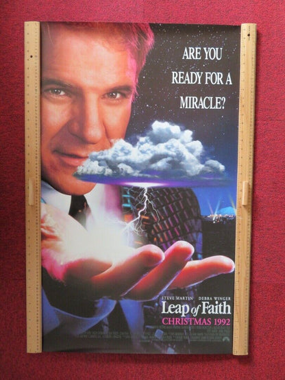 LEAP OF FAITH US ONE SHEET ROLLED POSTER STEVE MARTIN DEBRA WINGER 1992 Movie posters