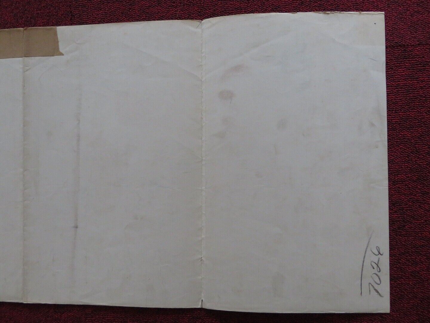 LEATHER GLOVES FOLDED US INSERT (14"x 36") POSTER CAMERON MITCHELL 1948 Movie posters