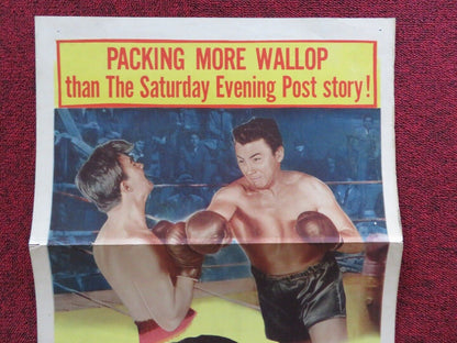 LEATHER GLOVES FOLDED US INSERT (14"x 36") POSTER CAMERON MITCHELL 1948 Movie posters