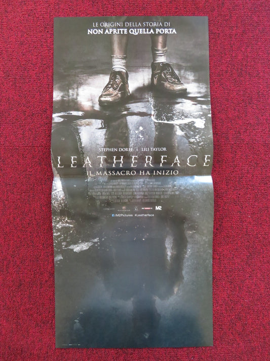 LEATHERFACE ITALIAN LOCANDINA POSTER STEPHEN DORFF LILI TAYLOR 2017 Rendezvous Cinema Movie posters