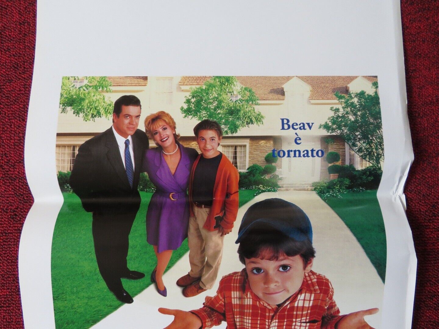 LEAVE IT TO BEAVER ITALIAN LOCANDINA (27.5"x13") POSTER CHRISTOPHER MCDONALD '98 Movie posters