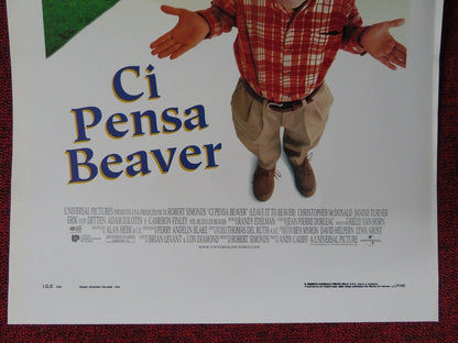 LEAVE IT TO BEAVER ITALIAN LOCANDINA (27.5"x13") POSTER CHRISTOPHER MCDONALD '98 Movie posters