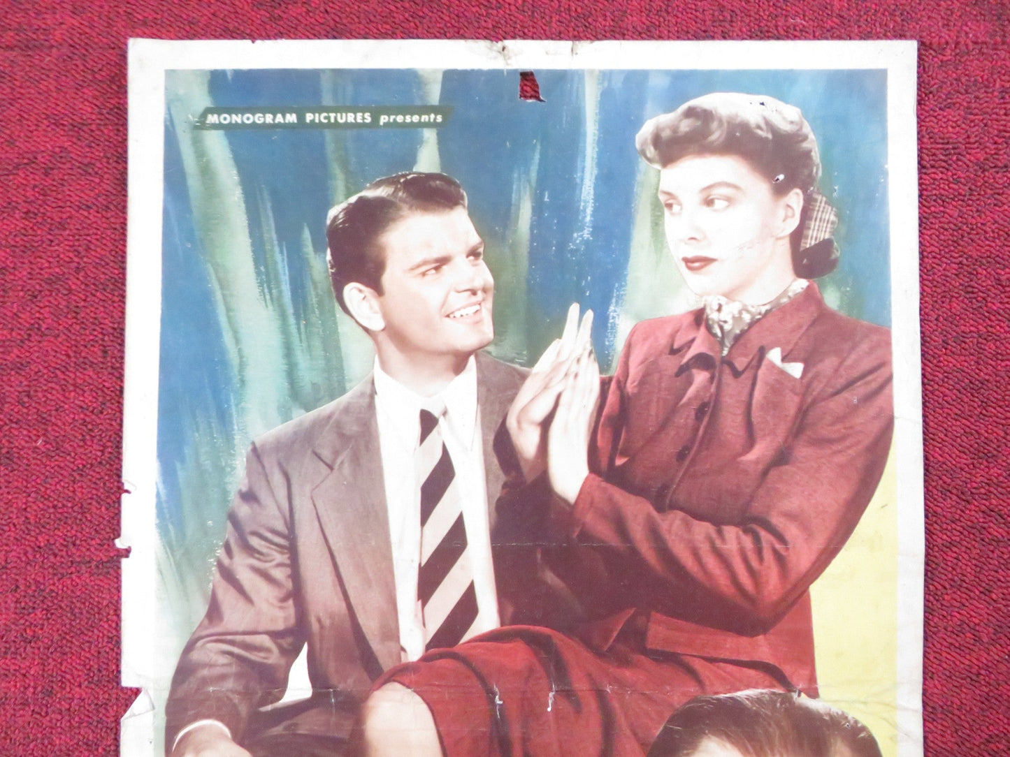 LEAVE IT TO HENRY US INSERT (14"x 36") POSTER RAYMOND WALBURN CATLETT 1949 Rendezvous Cinema Movie posters