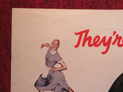 LEAVE IT TO THE MARINES FOLDED US ONE SHEET POSTER SID MELTON MARA LYNN 1951 Movie posters
