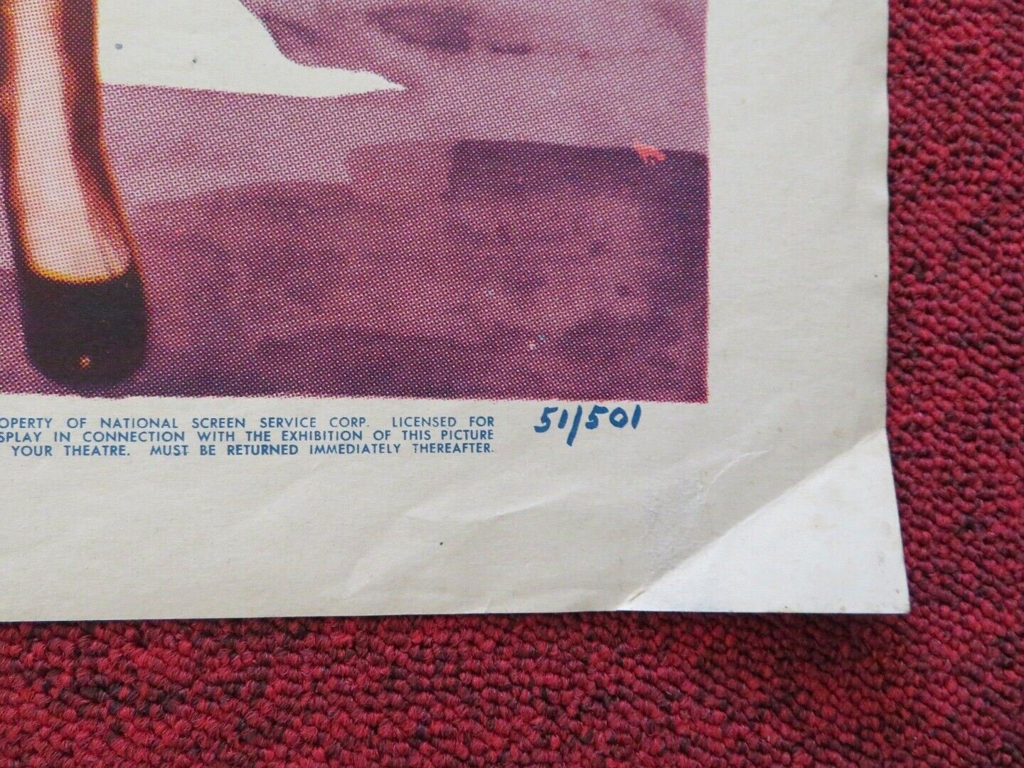 LEAVE IT TO THE MARINES FOLDED US ONE SHEET POSTER SID MELTON MARA LYNN 1951 Movie posters