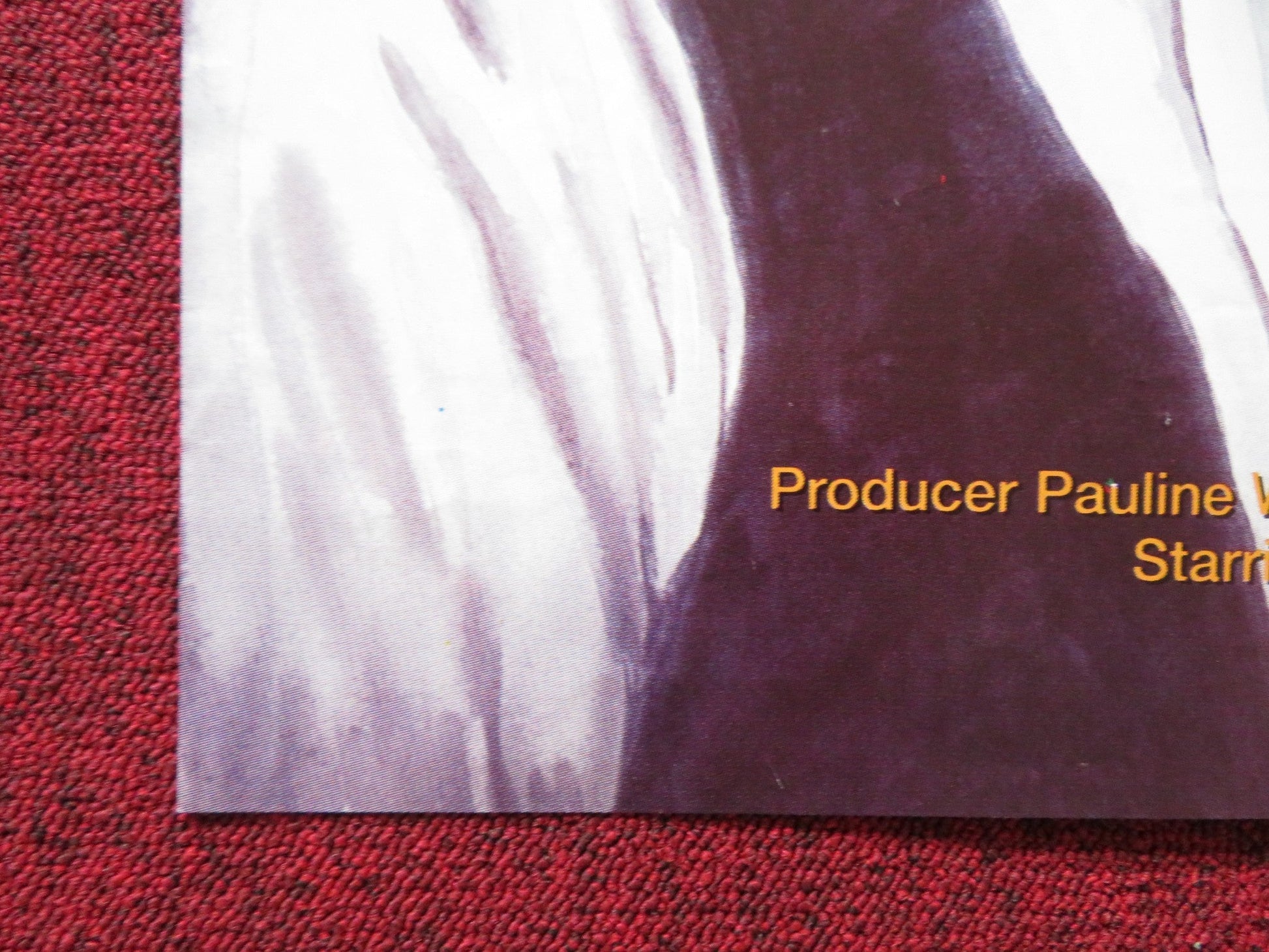 LEAVING LENIN UK QUAD POSTER FOLDED SHARON MORGAN WYN BOWEN HARRIES 1993 Rendezvous Cinema Movie posters