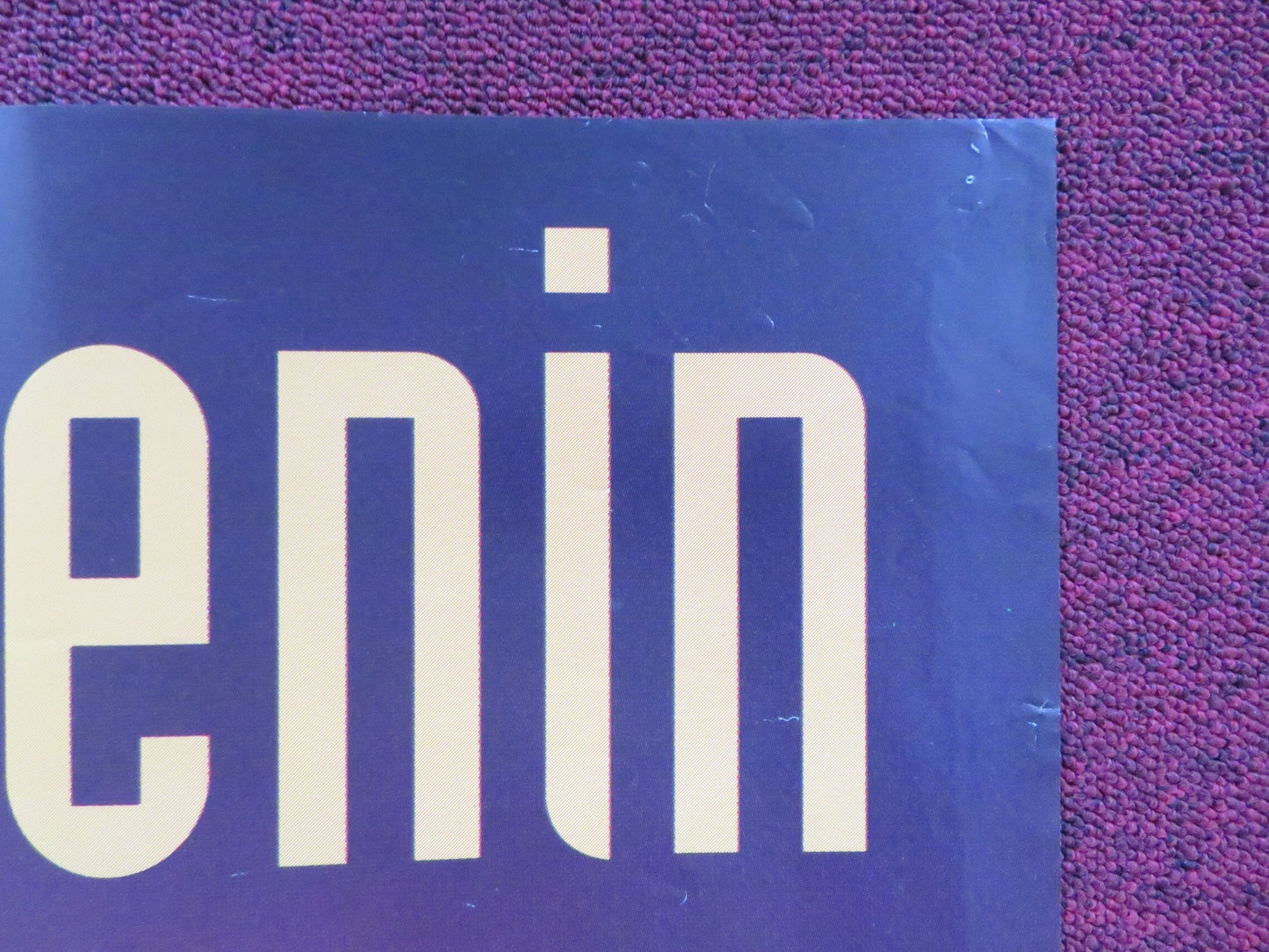 LEAVING LENIN UK QUAD POSTER FOLDED SHARON MORGAN WYN BOWEN HARRIES 1993 Rendezvous Cinema Movie posters