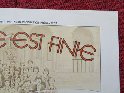 LECOLE EST FINIE FRENCH (16"x 21") POSTER CORINNE DACLA 1979 Movie posters